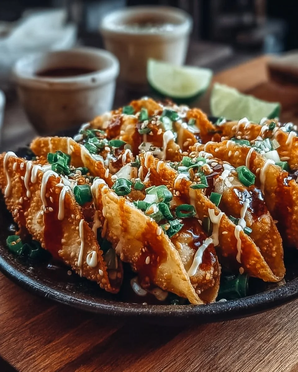 Applebee's Chicken Wonton Tacos Copycat Recipe