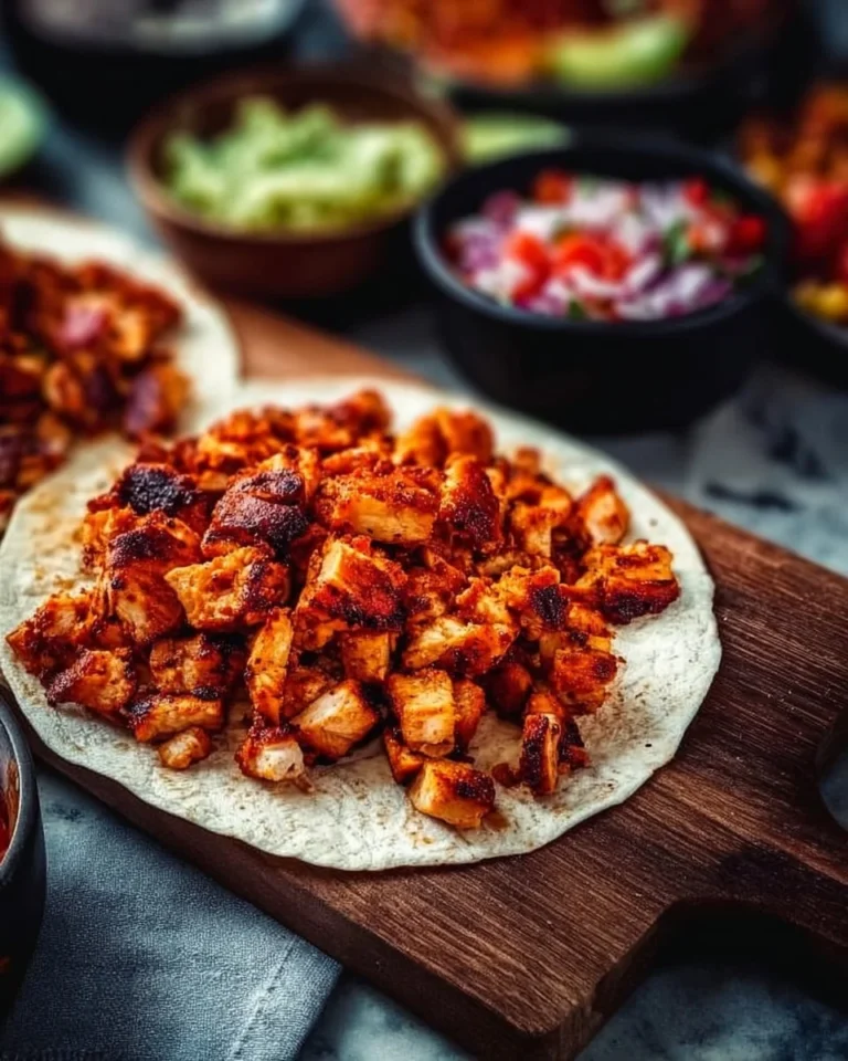 Spicy Chipotle Chicken served with fresh ingredients and flavorful spices