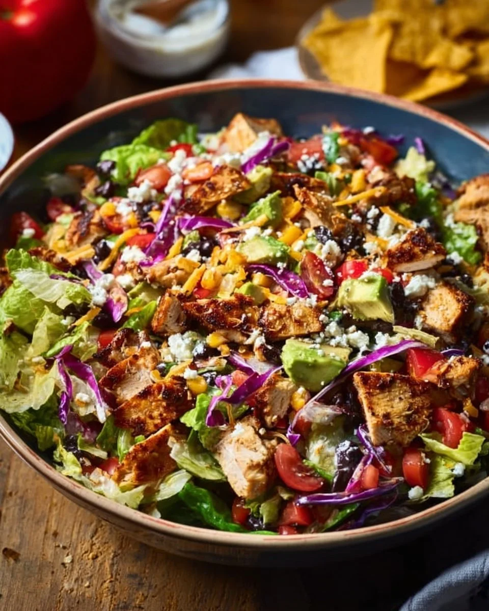 Chipotle Chicken Chopped Salad