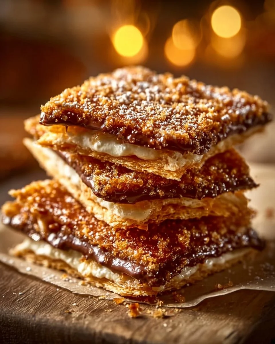 Churro Saltine Toffee
