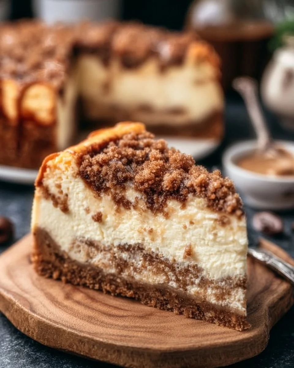 Coffee Cake Cheesecake