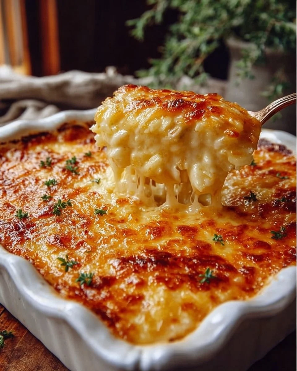 Copycat Cracker Barrel Hashbrown Casserole