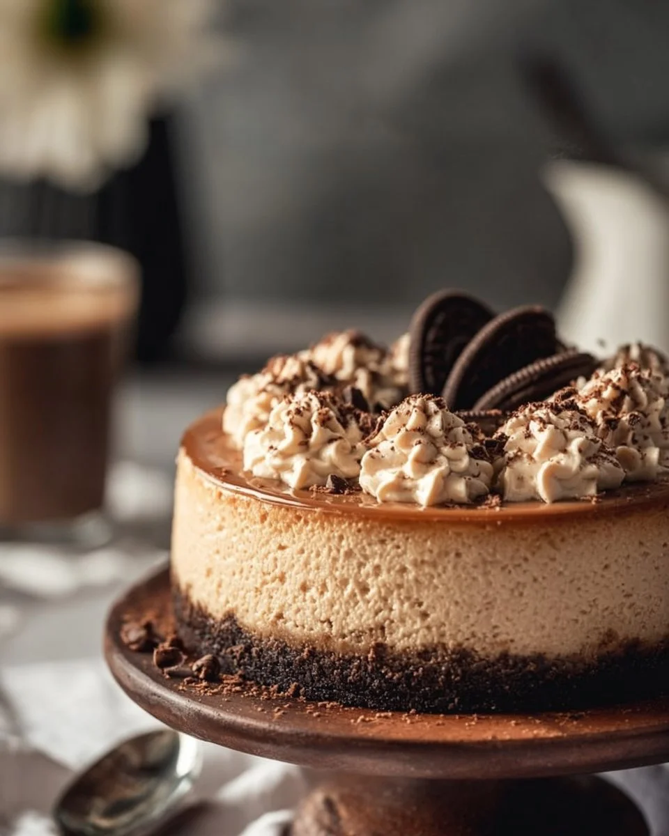 Creamy Coffee Cheesecake