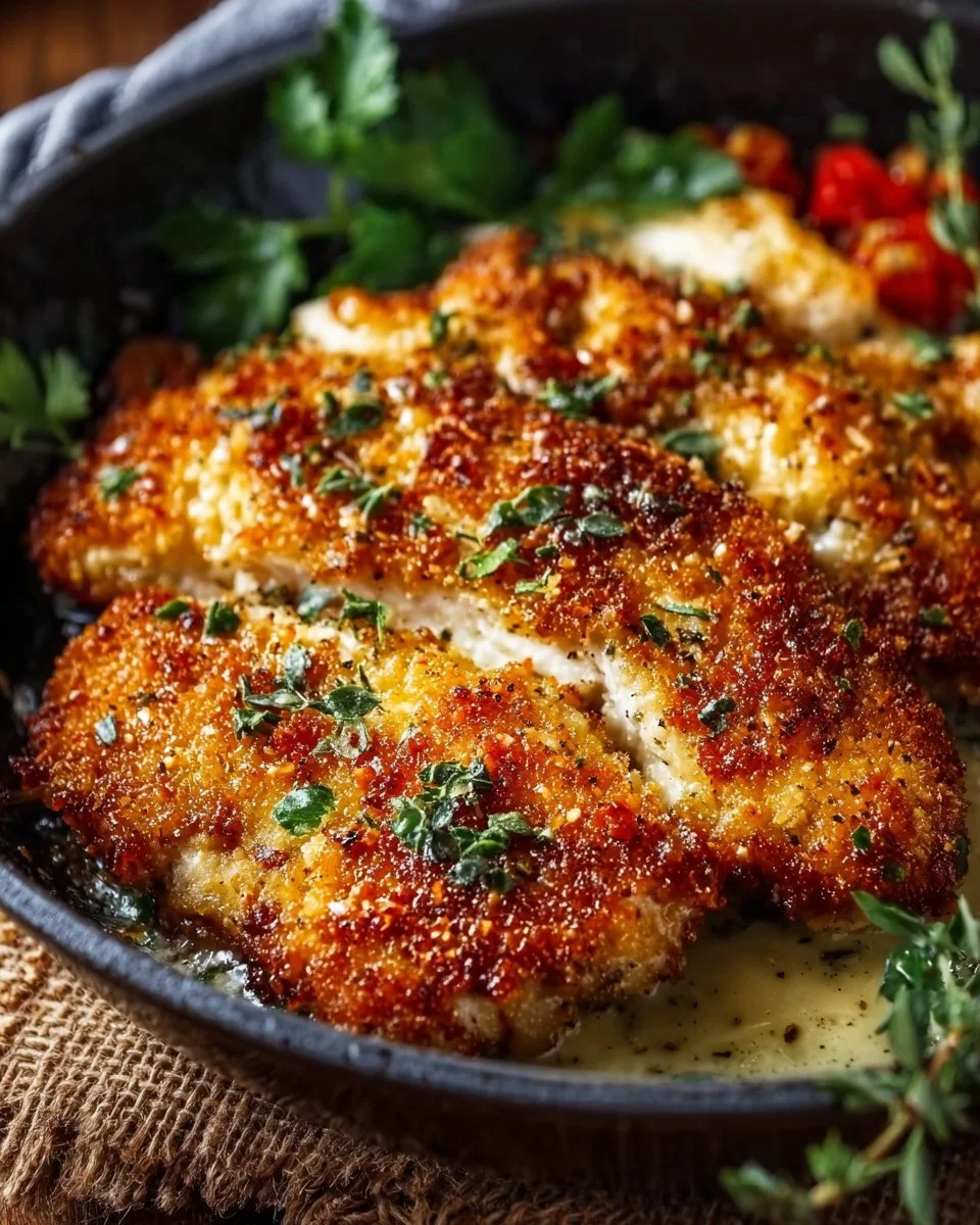 Cheesecake Factory Crusted Chicken Romano Copycat Recipe