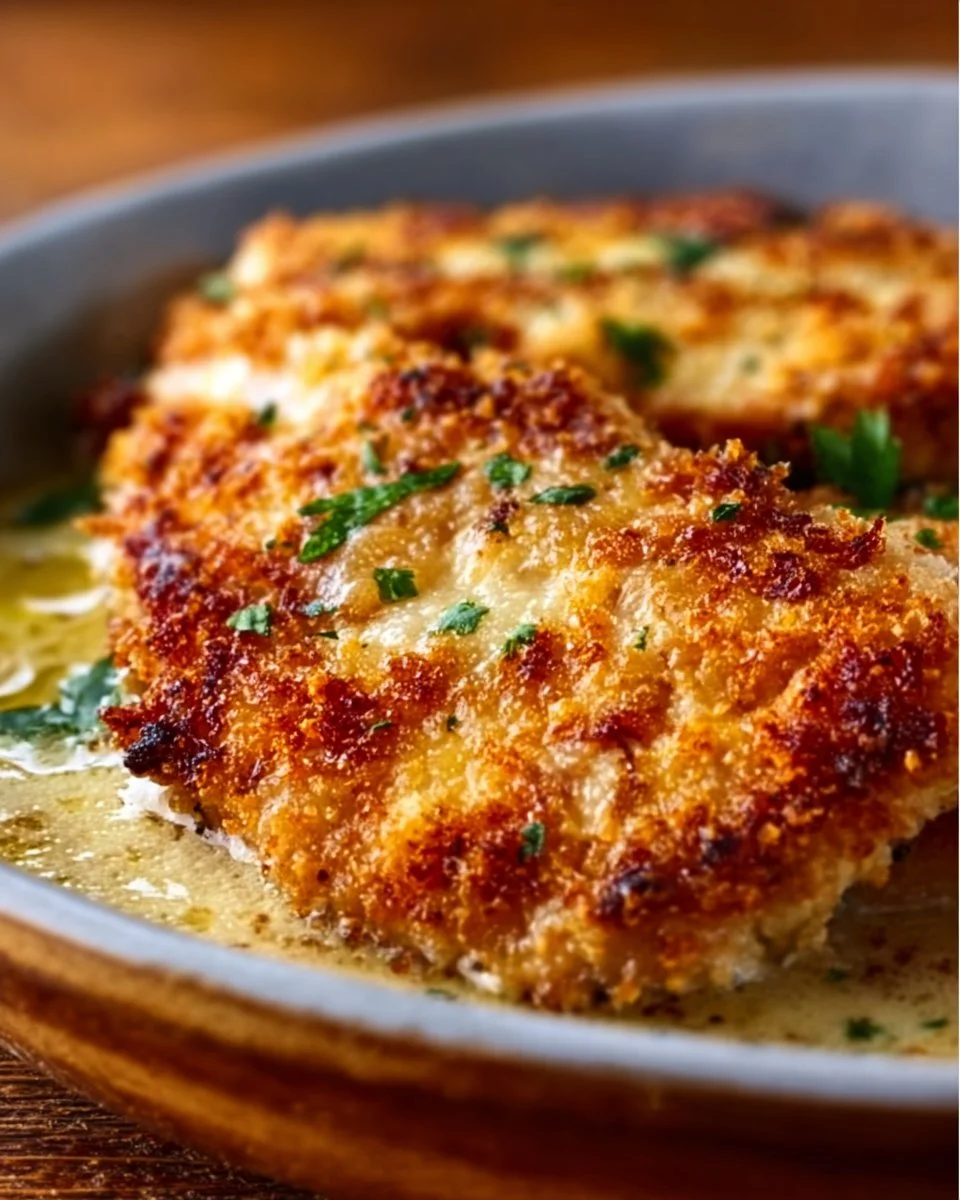 Cheesecake Factory Crusted Chicken Romano Made Easy at Home