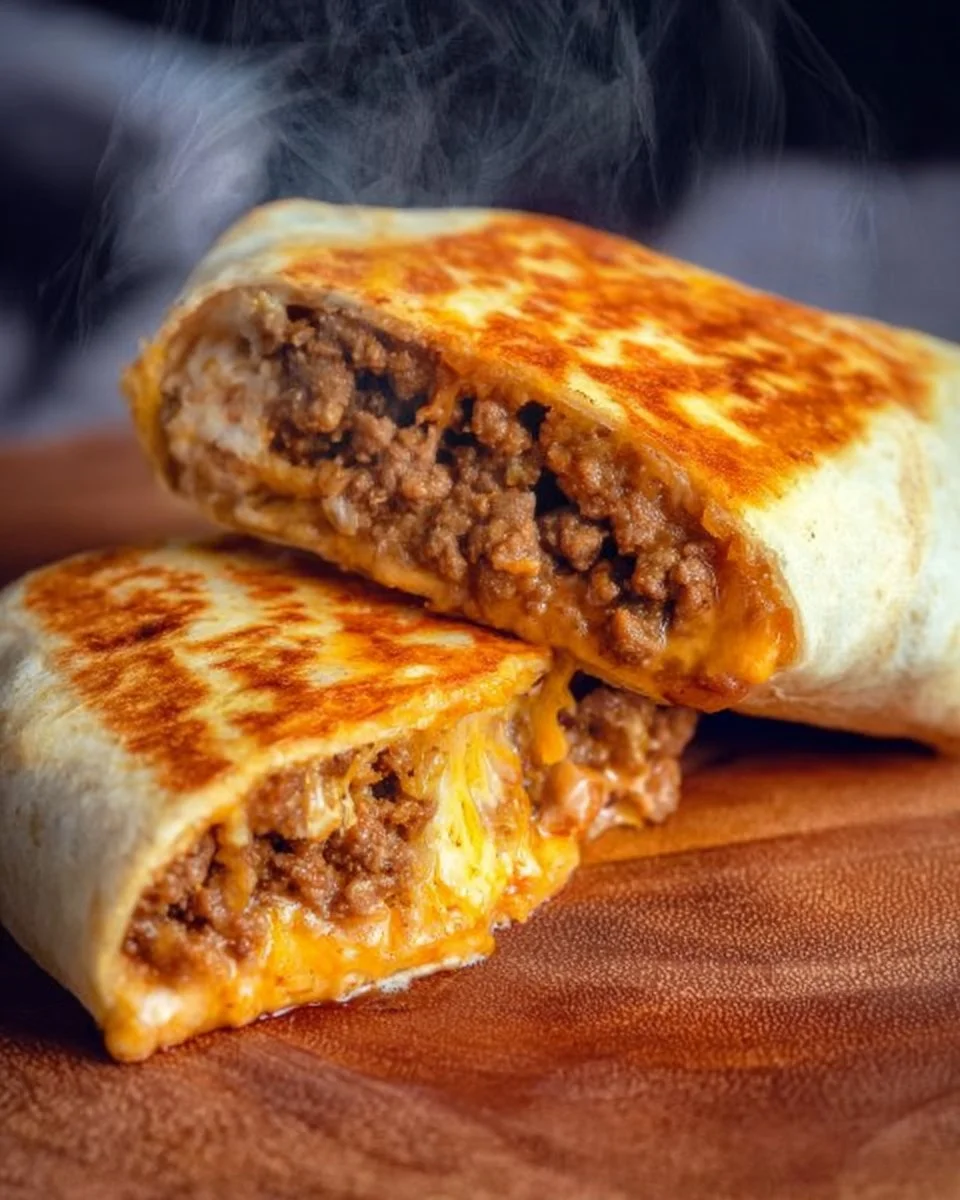 Grilled Cheese Burrito Taco Bell Copycat