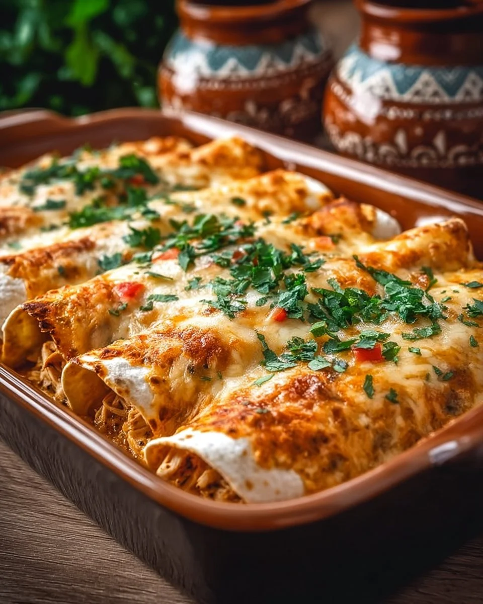 Healthy Chicken Enchiladas