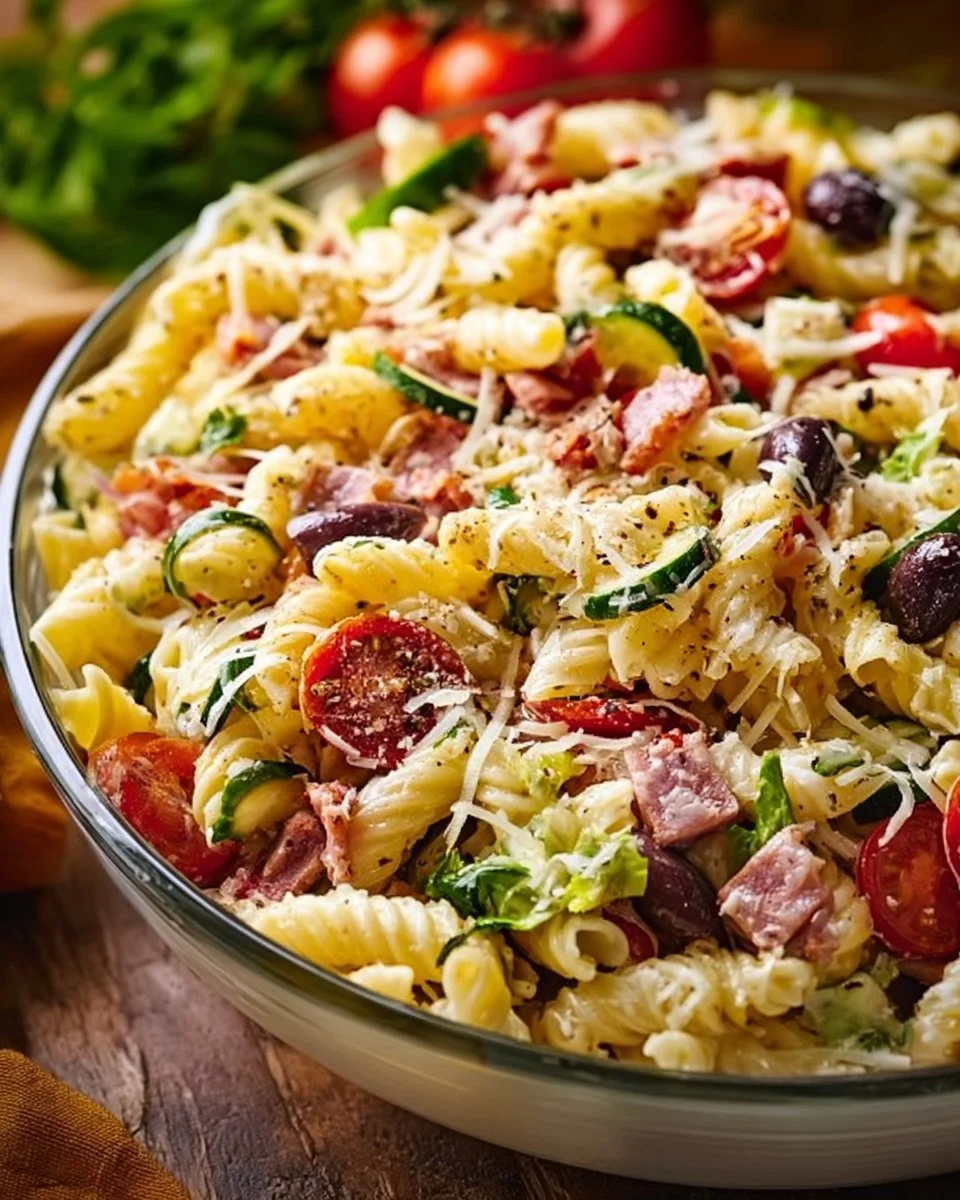 Italian Grinder Pasta Salad