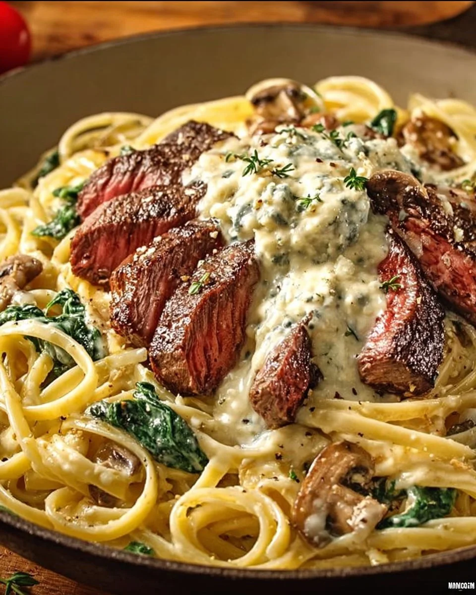 Olive Garden Steak Gorgonzola Alfredo