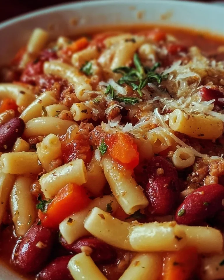 Delicious Pasta and Beans dish inspired by Olive Garden recipe