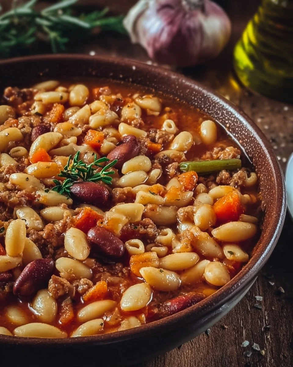 Pasta and Beans (Olive Garden Copycat)