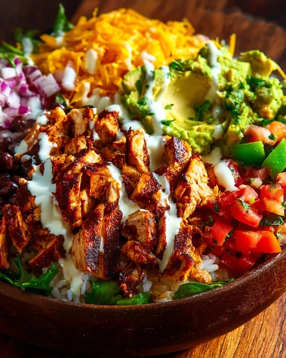 The Ultimate Chipotle Chicken Bowl